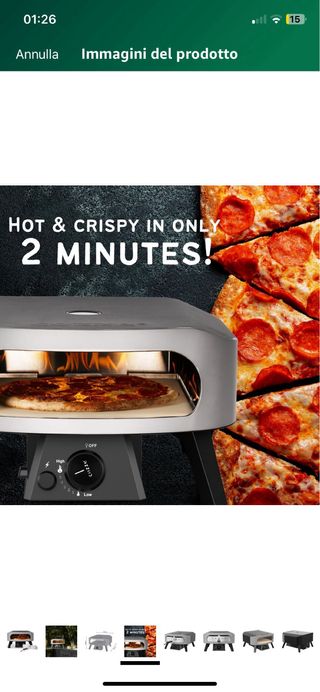 Forno Pizza Cozze CLASSIC a gas