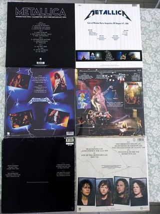 Metallica Live Mountain View 1989 2xLP Sigillato