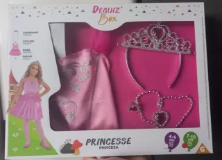 Fato Carnaval Princesa Degui'z Box