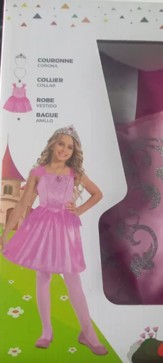 Fato Carnaval Princesa Degui'z Box