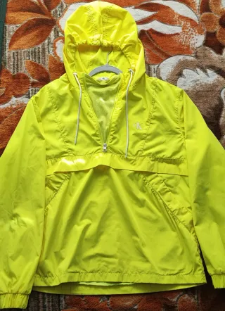 Cortavientos Calvin Klein Amarillo Neón