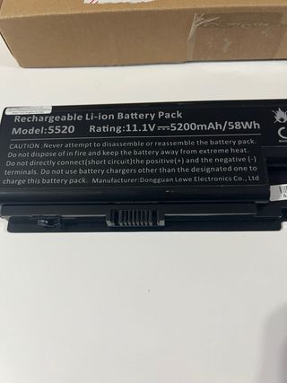 Batteria Li-ion 5520 5200mAh 11.1V per Acer Aspire