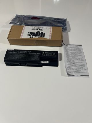 Batteria Li-ion 5520 5200mAh 11.1V per Acer Aspire