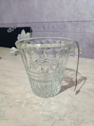 Servizio da liquore con portaghiaccio e vassoio