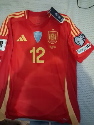 Camiseta Adidas España Firmada Talla L