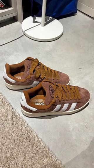 Adidas Campus Marrones y Blancas