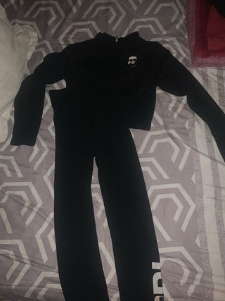 Conjunto Karl Lagerfeld Talla Única Negro