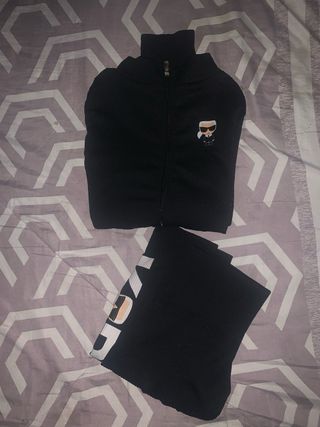 Conjunto Karl Lagerfeld Talla Única Negro
