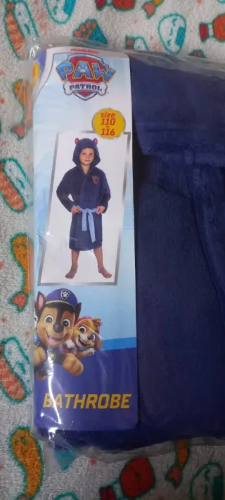 Robe para menino Patrulha Pata