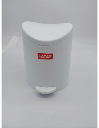 TATAY Papelera Baño con Pedal Estándar 3L | Diseño
