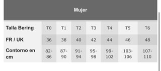 Chaqueta Moto Bering Talla T1-T2 Negra