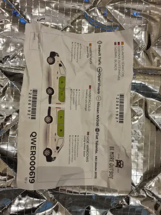 Aislantes térmicos Renault Trafic