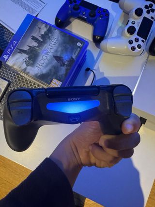 Consola Sony PS4 Blanca + 4 Mandos + Juegos