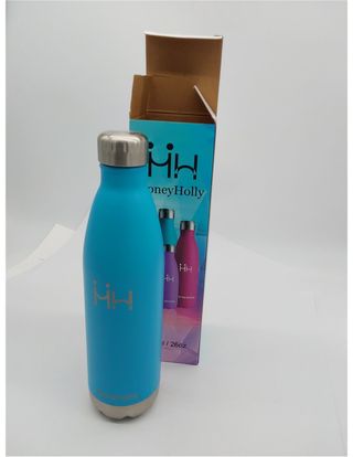 HoneyHolly Botella agua Acero Inoxidable, Botella
