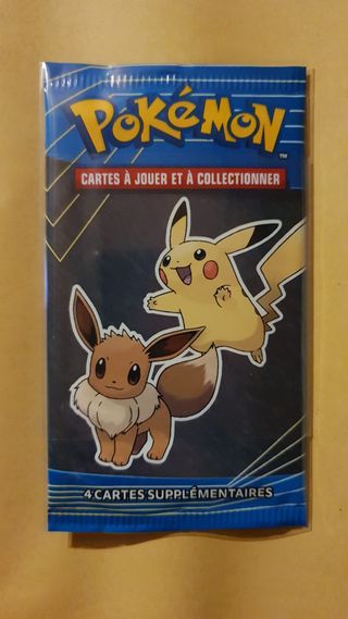 2019 Pokemon McDonalds French Booster Pack Set (4)