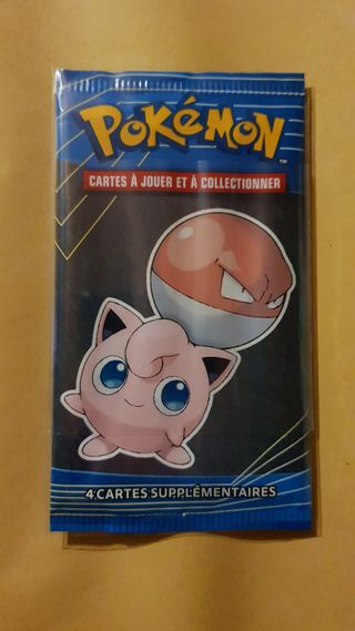 2019 Pokemon McDonalds French Booster Pack Set (4)