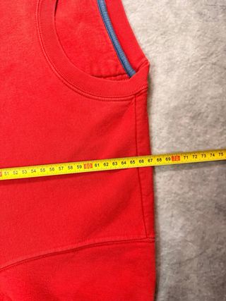 Sudadera Russell Athletic Roja Talla XL