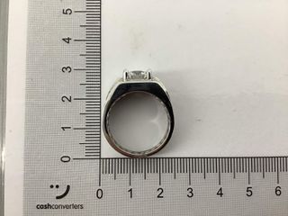 sello oro 18k con diamante de laboratorio