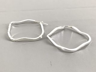 argollas plata 925mm