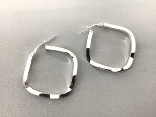 argollas plata 925mm