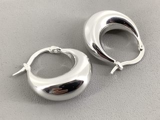 argollas plata 925mm