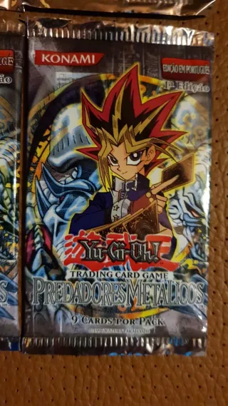 4x Yu-Gi-Oh Metal Raiders MRD 1st Ed Booster Packs