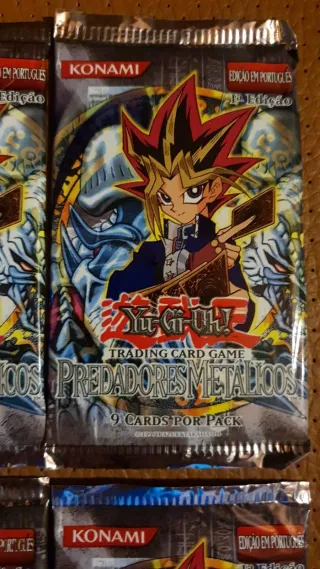 4x Yu-Gi-Oh Metal Raiders MRD 1st Ed Booster Packs