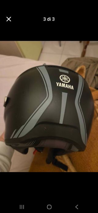 Casco Shark Jet Grigio e Azzurro