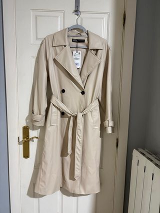 Abrigo Trench Zara A Estrenar