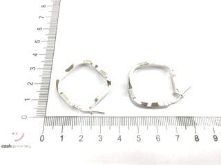 argollas plata 925mm