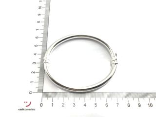 brazalete plata 925mm