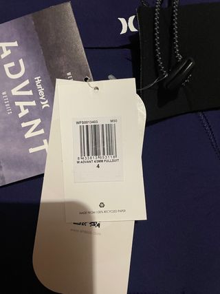 Neopreno Hurley Advant 4/3 Mujer Talla 4