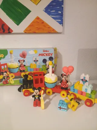 Tren Minnie Disney Lego duplo