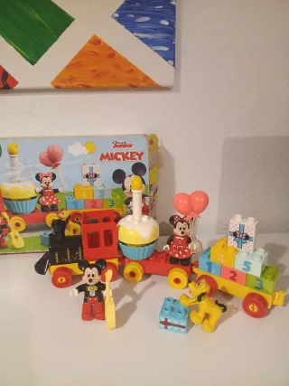Tren Minnie Disney Lego duplo