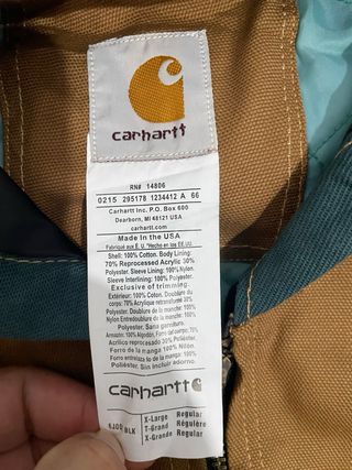 Chaqueta Carhartt Harrington Rework - Vintage