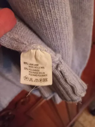 Maglia uomo DB'S azzurra in lana