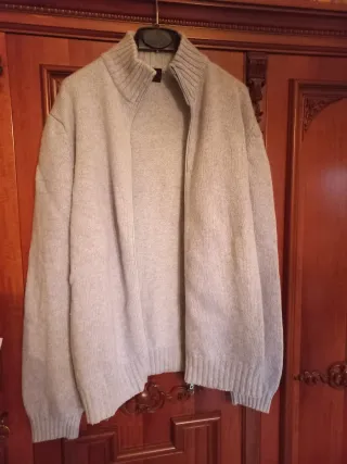 Maglia uomo DB'S azzurra in lana