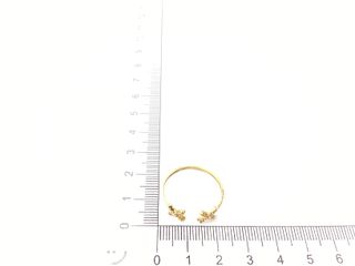 anillo oro 18k con piedra con circonita