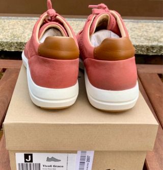 Zapatillas Clarks Tivoli Grace Rosa piel  paseo