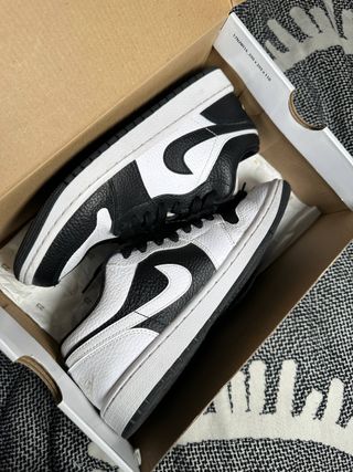 Air Jordan 1 Low SE Blanco Negro Talla 42