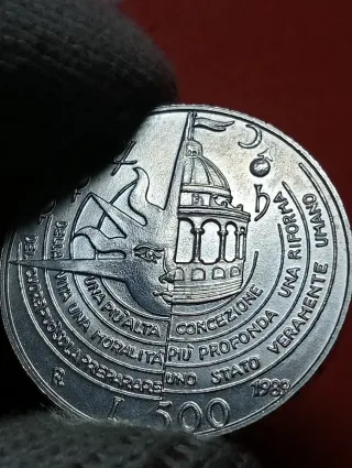 Moneta Argento Repubblica Italiana