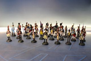 31 Soldatini di piombo Almirall Palau. Guerre napoleoniche.