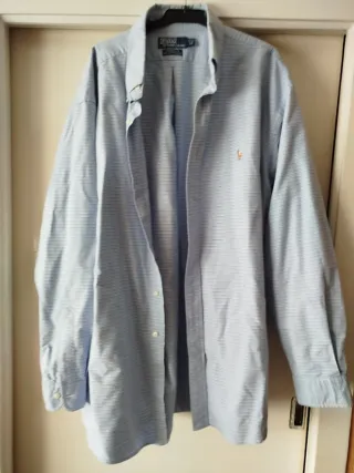 Camisas Polo Ralph Lauren Azul Rayas