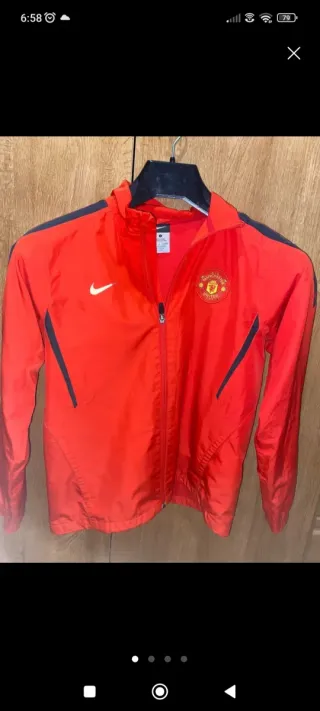Chaqueta Manchester Nike Roja año 2006
