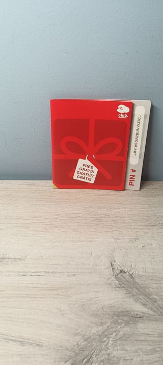 Tarjeta Puntos del Club Nintendo para Donkey Kong