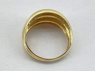 anillo oro 18k con circonita t. 19 (18,79 mm)