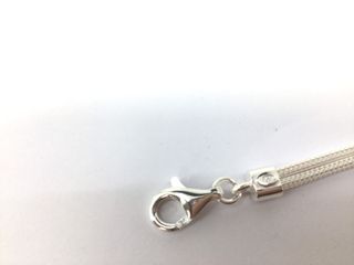 pulsera plata 925mm con piedra con circonita