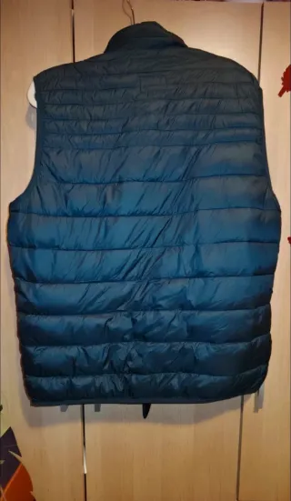 Chaleco acolchado azul marino XXL