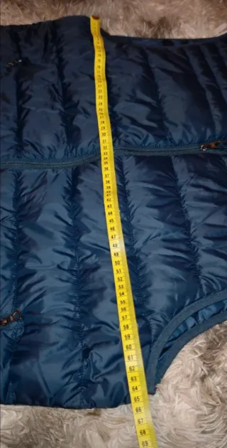 Chaleco acolchado azul marino XXL