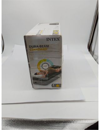 INTEX Colchón Inflable con Hinchador Integrado Fib